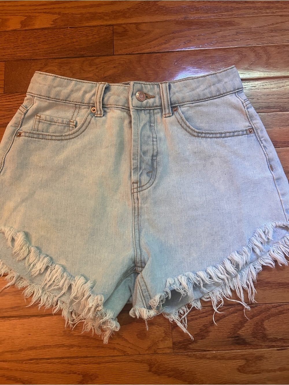 Set of 3 Wild Fable Denim Shorts - Light & Medium Blue - Picture 2 of 10